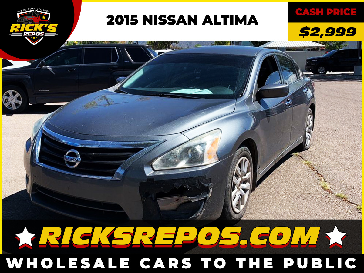 2015 Nissan Altima Ricks Repos